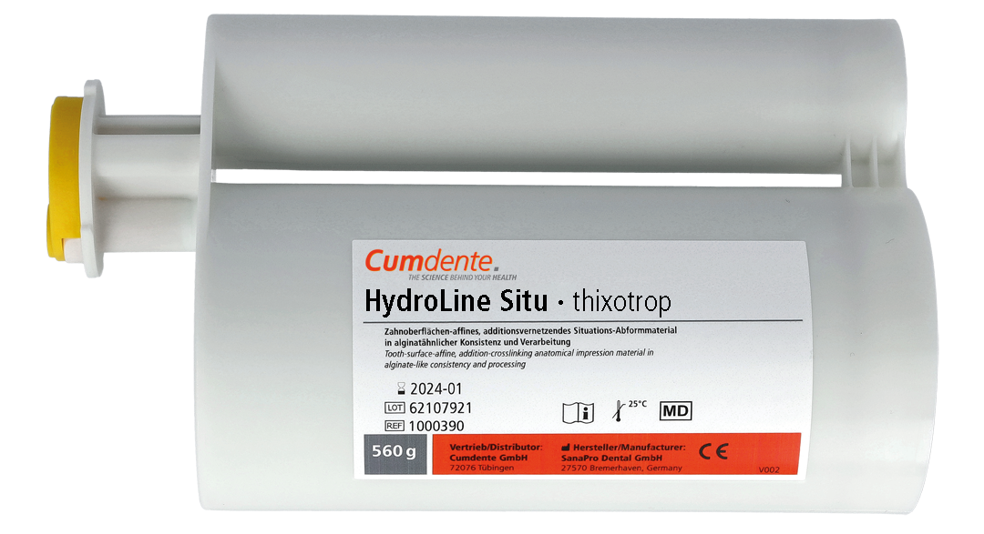 Hydroline thixotrop SITU super fast set / Situationsabformung