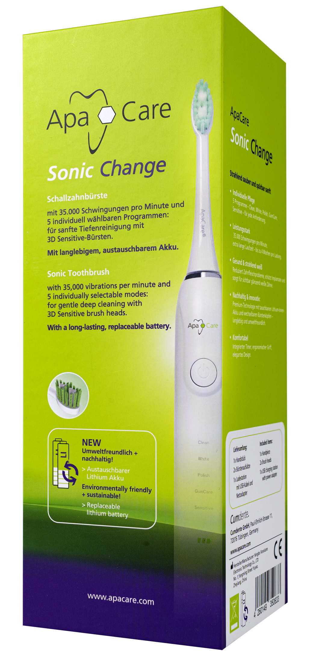 ACCU Change Sonic spazzola elettrica