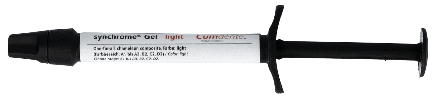 synchrome® gel syringe set leggero e intensivo