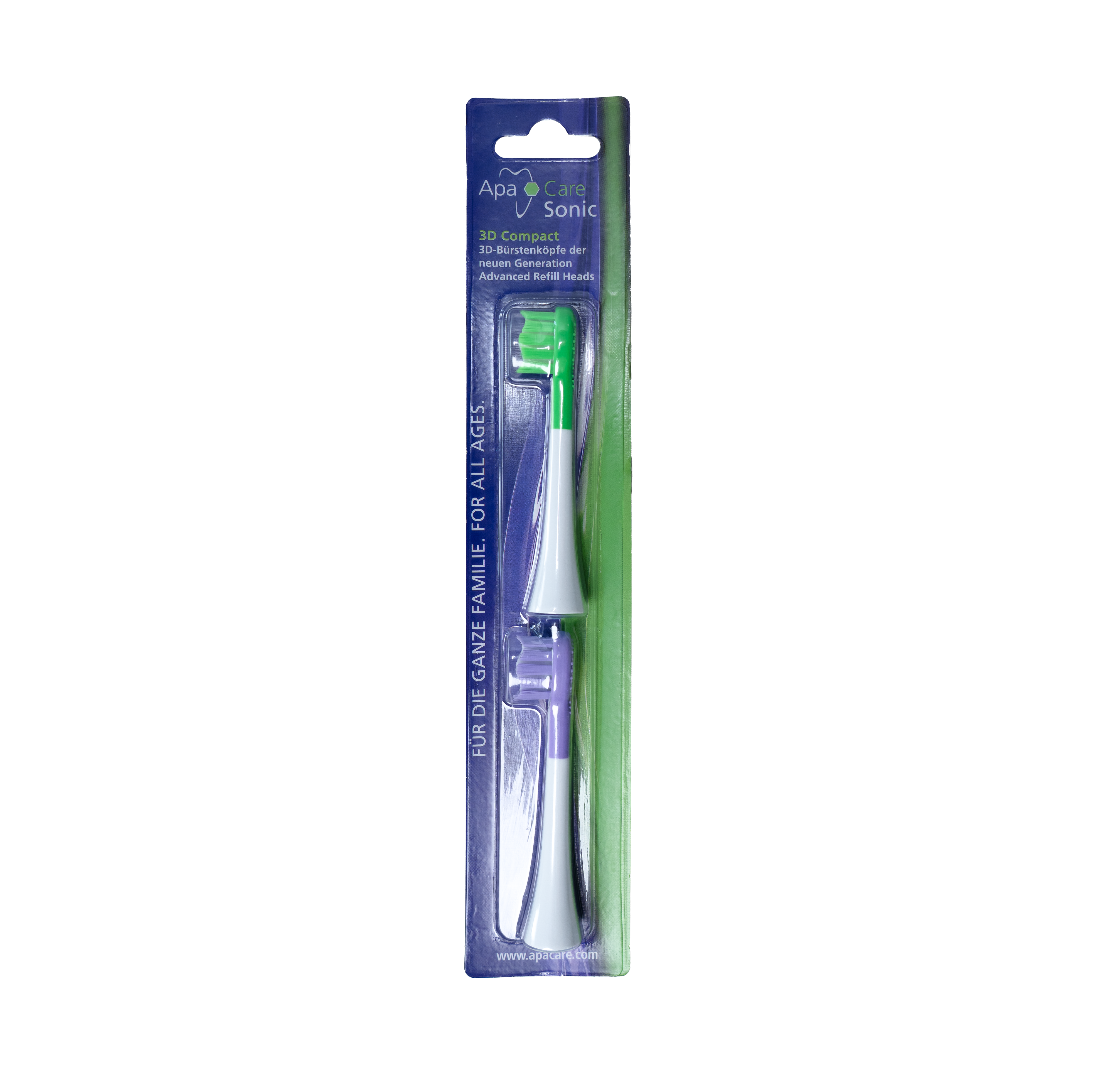 Set di testine Sonic 3D Sensitive: 2 pezzi.
